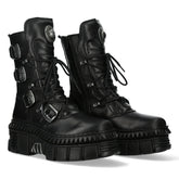 NEW ROCK -  WALL373-S6 Chunky Platform Gothic Boots
